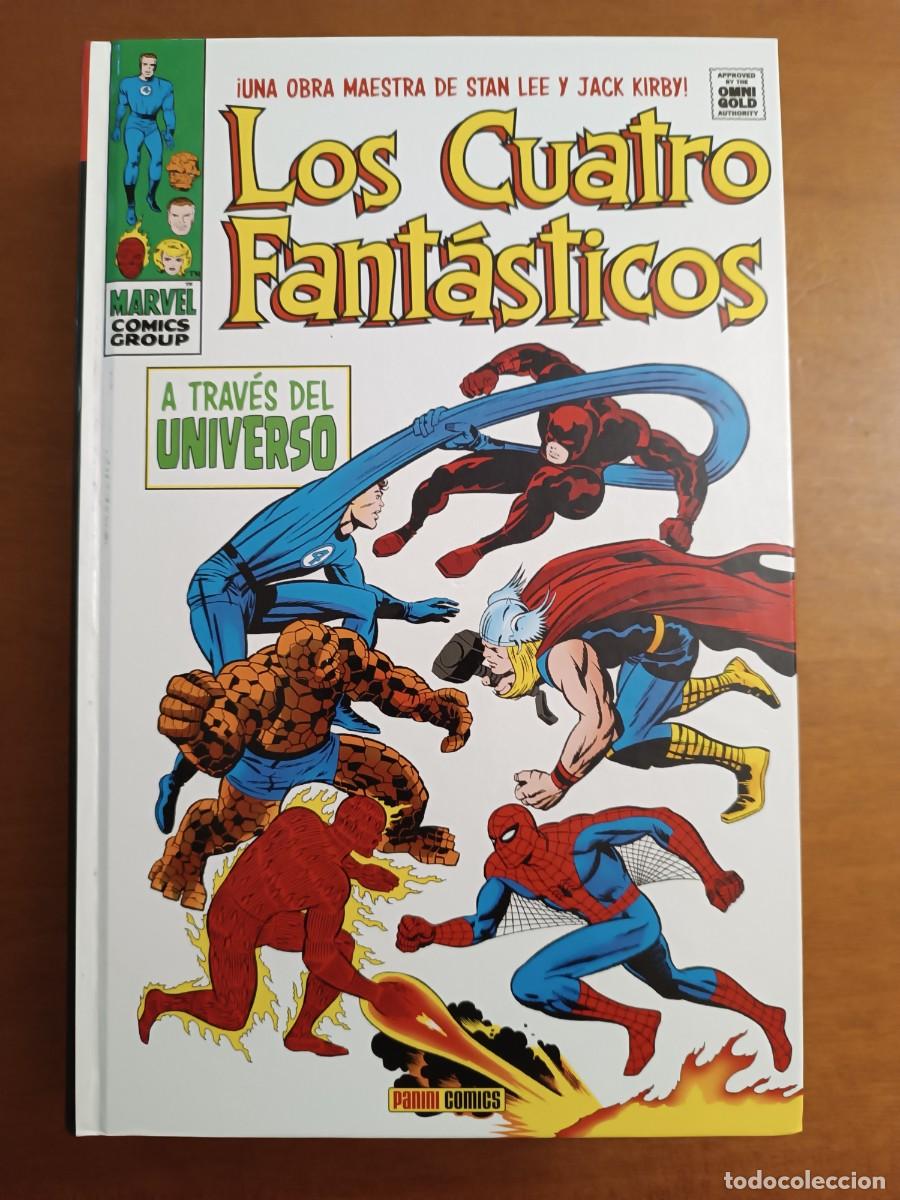 C&oacute;mics: LOS CUATRO FANTASTICOS. OMNIGOLD. N&ordm; 4. A TRAVES DEL UNIVERSO. PANINI