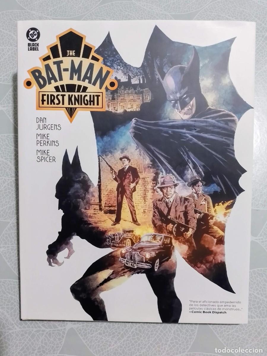 C&oacute;mics: The BatMan: First Knight, de Dan Jurgens, Mike Perkins, Mike Spicer - DC Black Label. Panini Comics