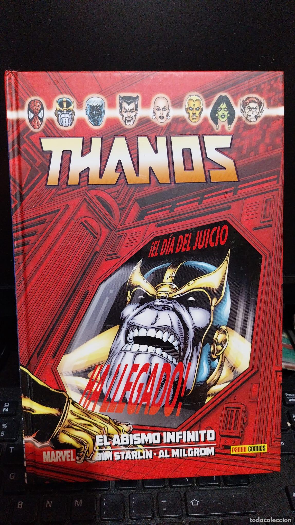 C&oacute;mics: COL. 100 % MARVEL HC THANOS EL ABISMO INFINITO - PANINI - CARTONE INTEGRAL arx236