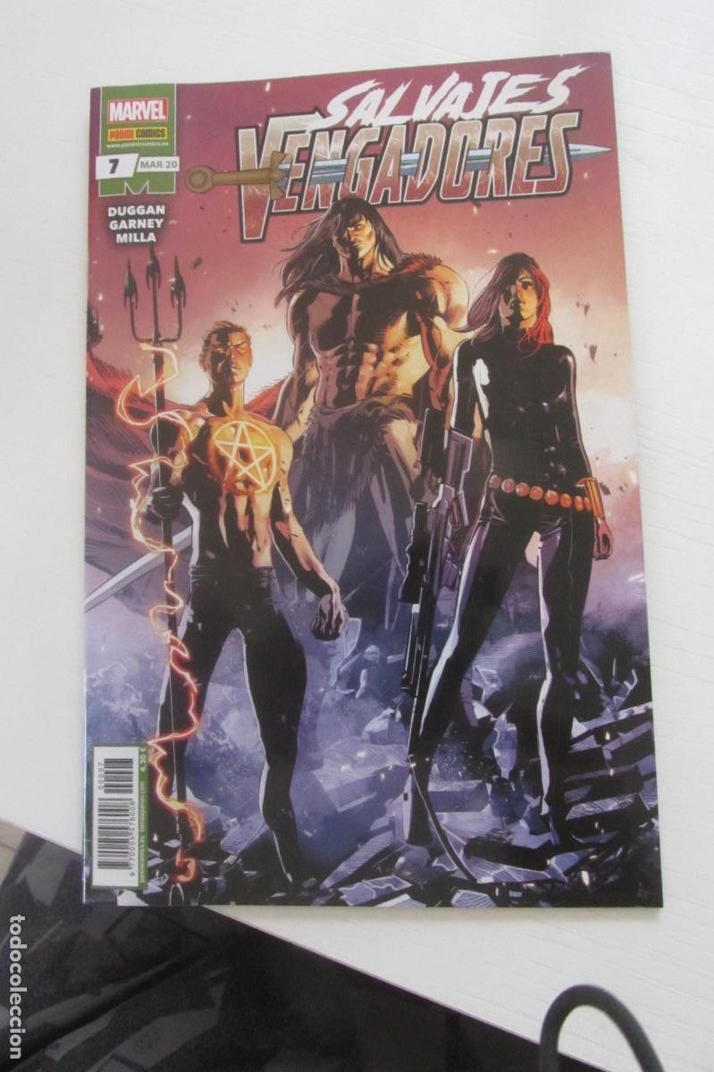 C&oacute;mics: SALVAJES VENGADORES N&ordm; 7. GERRY DUGGAN Y RON GARNEY. PANINI COMICS arx237
