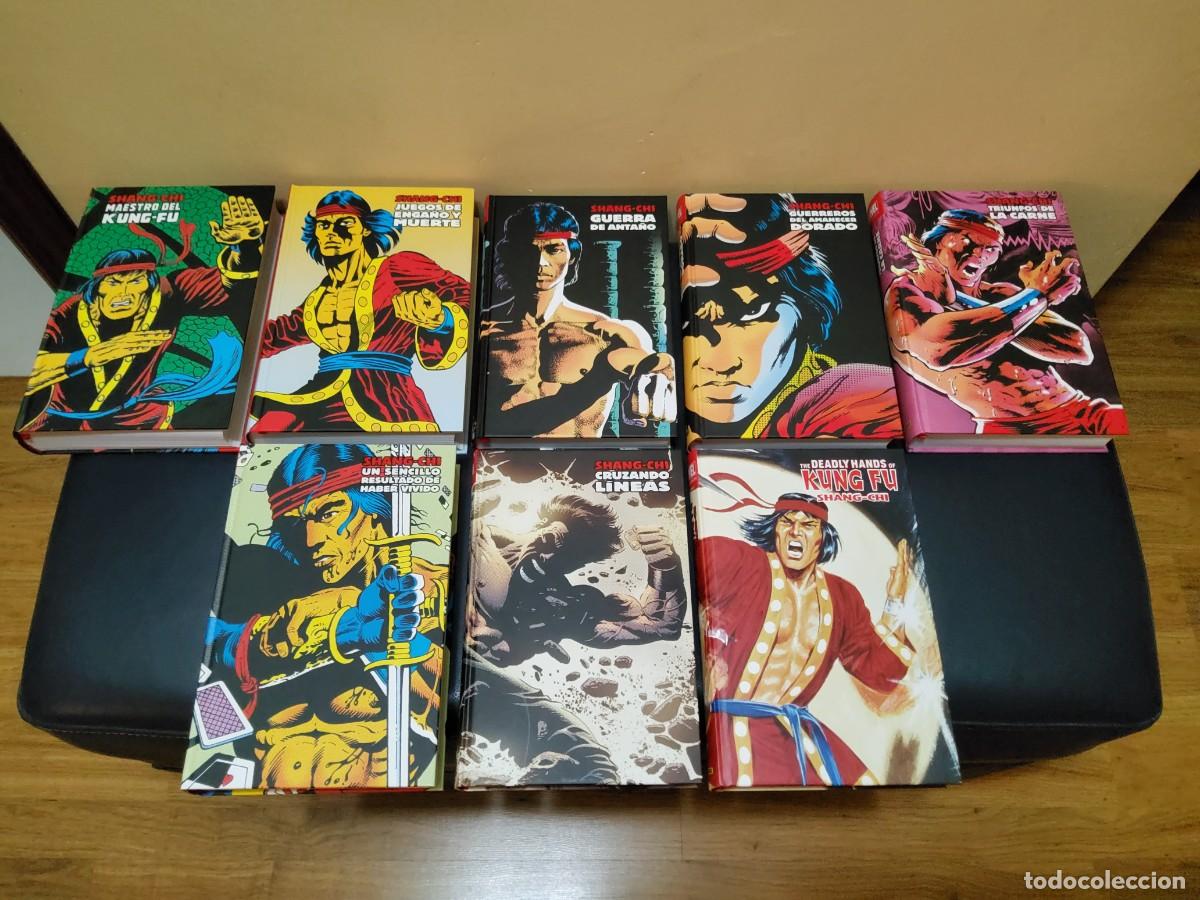 C&oacute;mics: SHANG-CHI / Marvel Limited edition / completa 8 tomos Panini