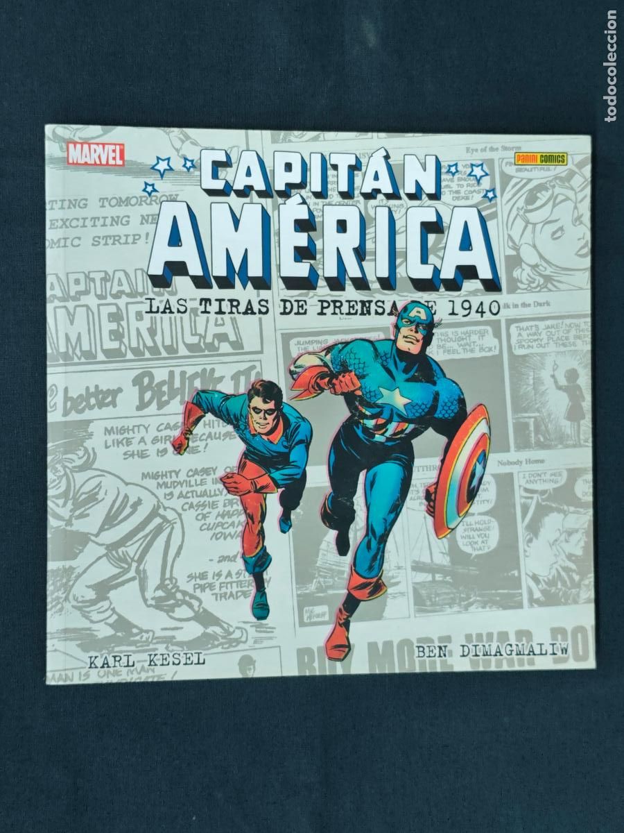 C&oacute;mics: CAPITAN AMERICA - LAS TIRAS DE PRENSA 1940 - PANINI