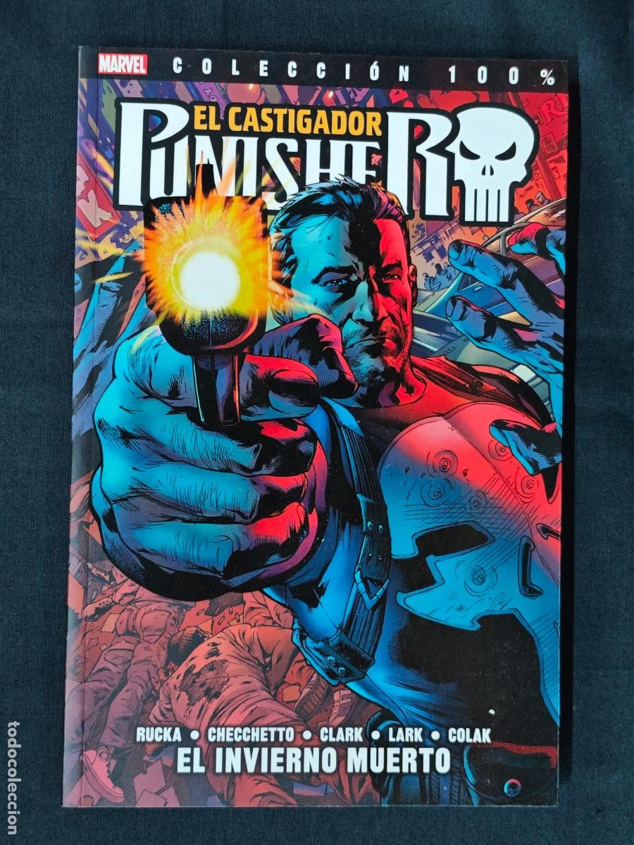 C&oacute;mics: COLECCION 100% - PUNISHER EL CASTIGADOR - EL INVIERNO MUERTO - PANINI -
