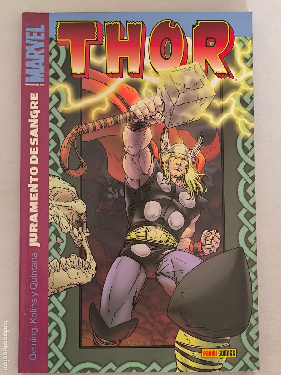 C&oacute;mics: THOR - JURAMENTO DE SANGRE - MARVEL - PANINI (FE)