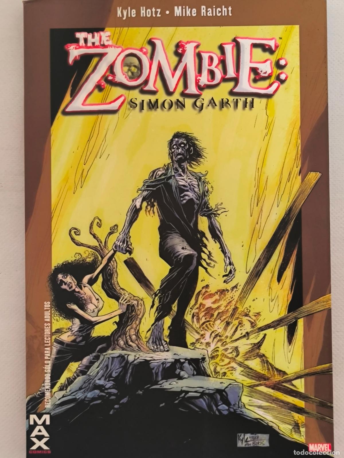 C&oacute;mics: THE ZOMBIE: SIMON GARTH - MARVEL - PANINI (FE)