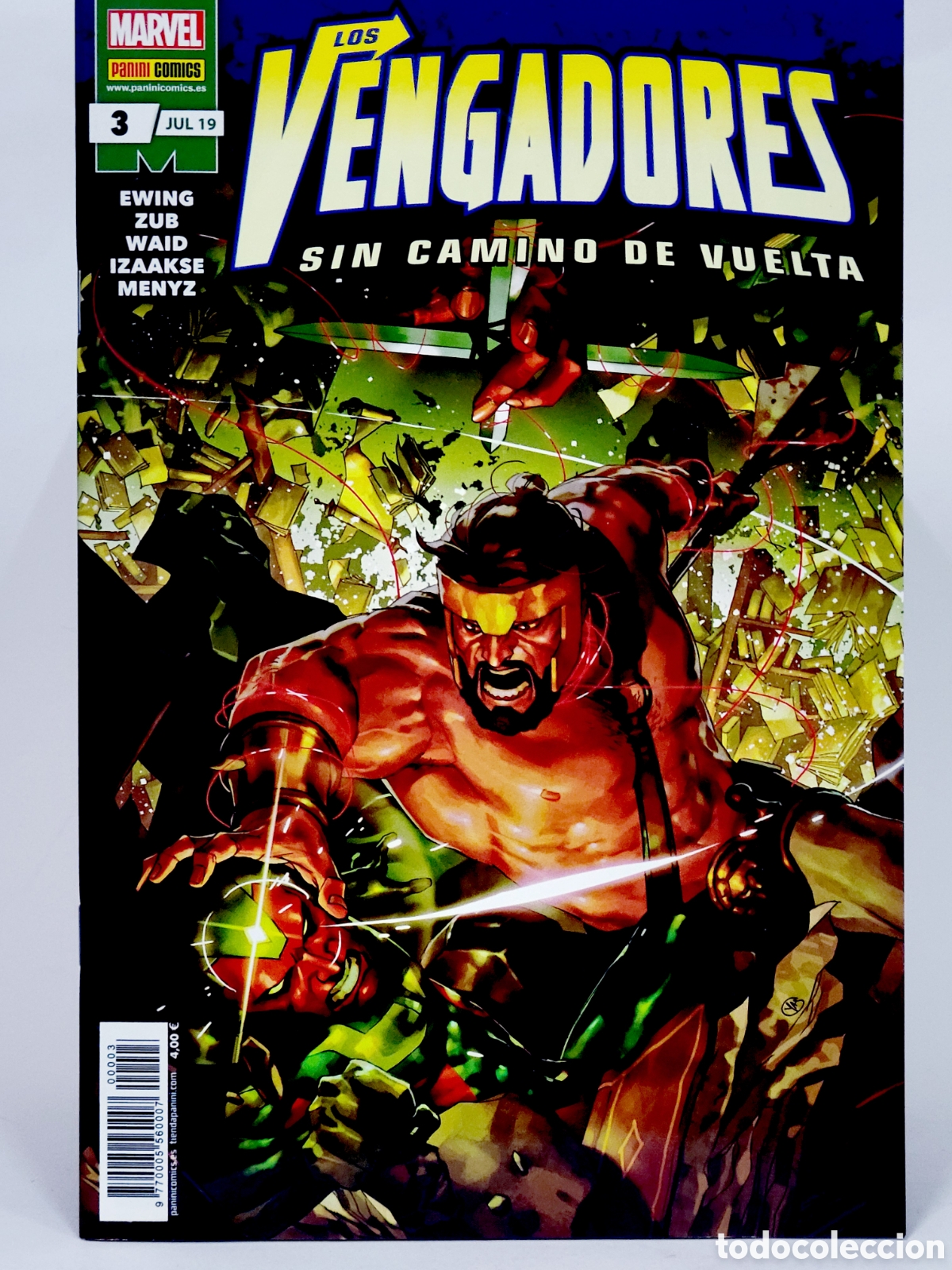 C&oacute;mics: C&Oacute;MIC LOS VENGADORES SIN CAMINO DE VUELTA 3 JULIO 2019 PANINI MARVEL GRAPA DE KIOSCO
