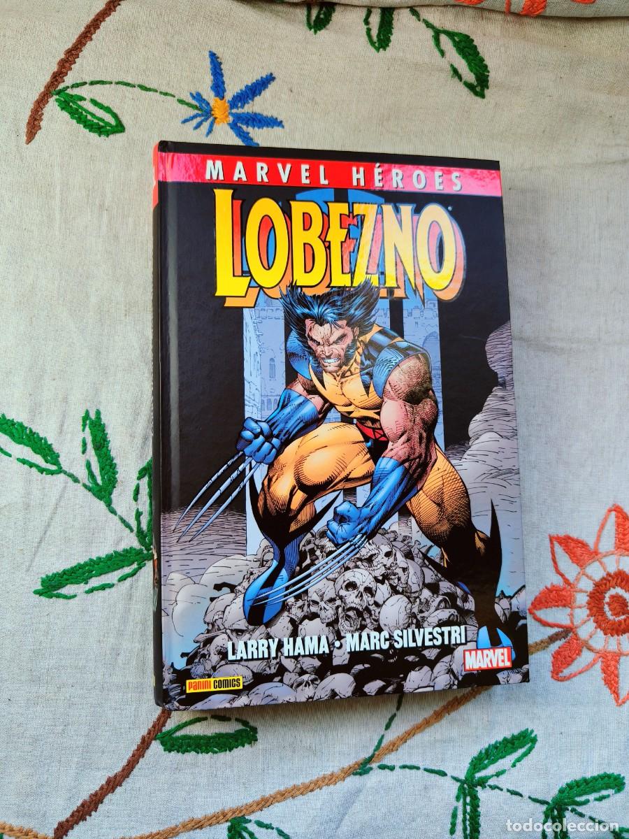 C&oacute;mics: Lobezno. Marvel h&eacute;roes. Larry Hama y Silvestri. Panini.