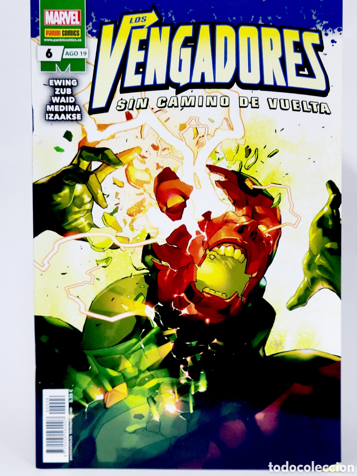 C&oacute;mics: C&Oacute;MIC LOS VENGADORES SIN CAMINO DE VUELTA 6 AGOSTO 2019 PANINI MARVEL GRAPA DE KIOSCO