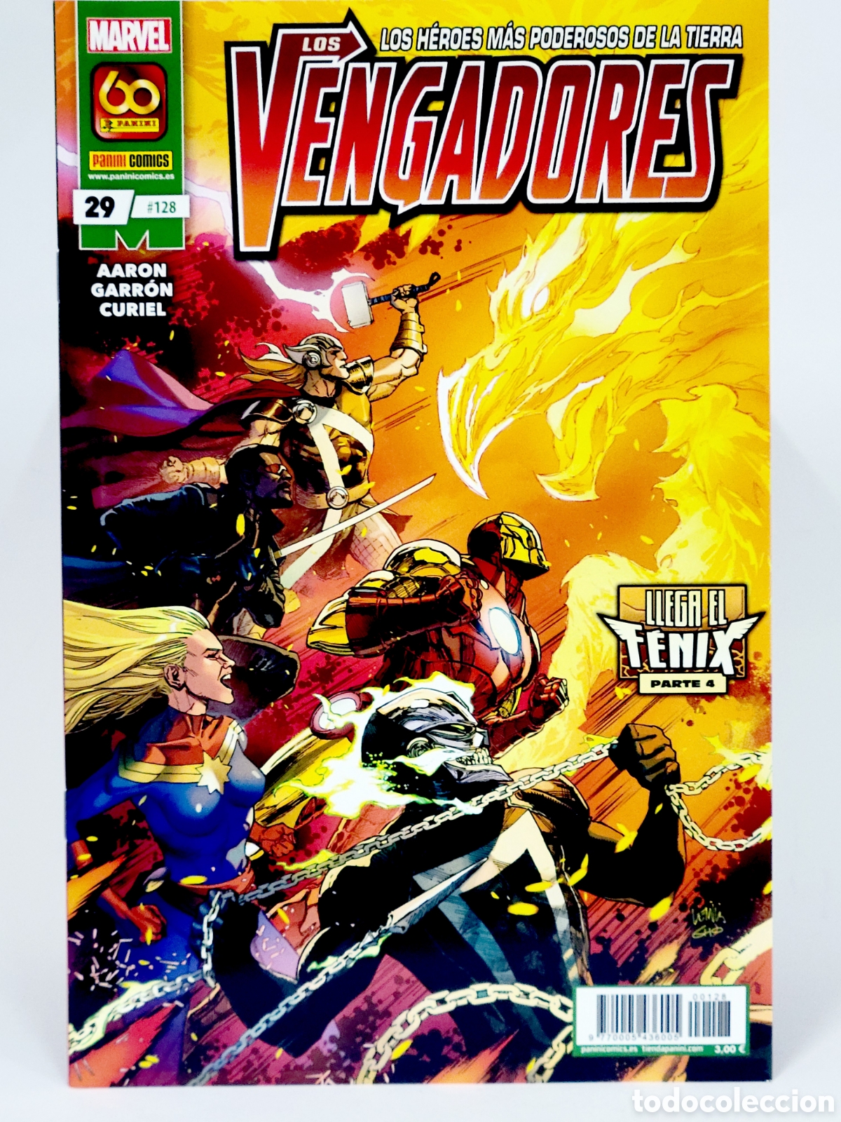 C&oacute;mics: C&Oacute;MIC LOS VENGADORES 128 LLEGA EL FENIX PARTE 4 PANINI MARVEL GRAPA DE KIOSCO