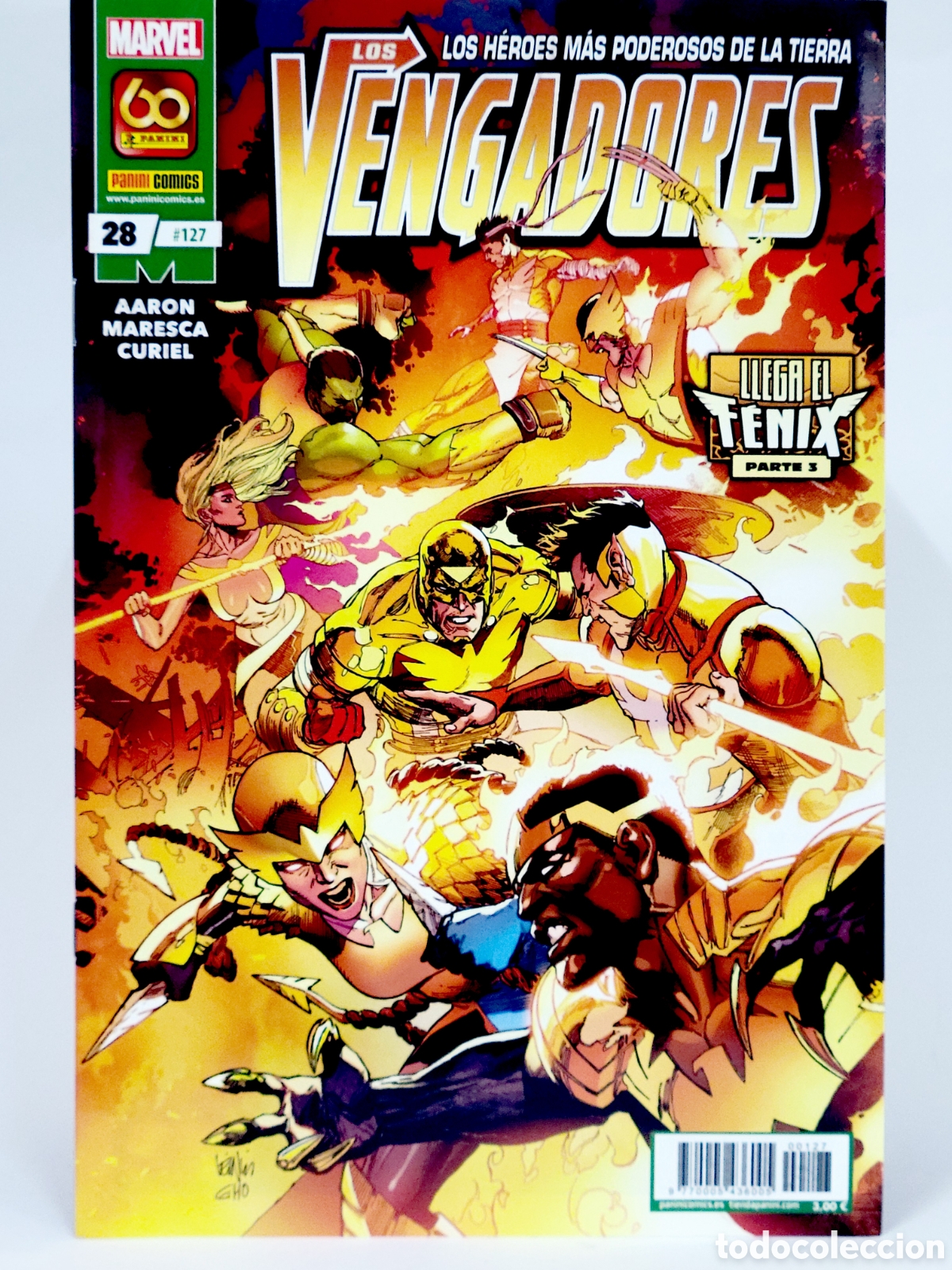 C&oacute;mics: C&Oacute;MIC LOS VENGADORES 127 LLEGA EL FENIX PARTE 3 PANINI MARVEL GRAPA DE KIOSCO