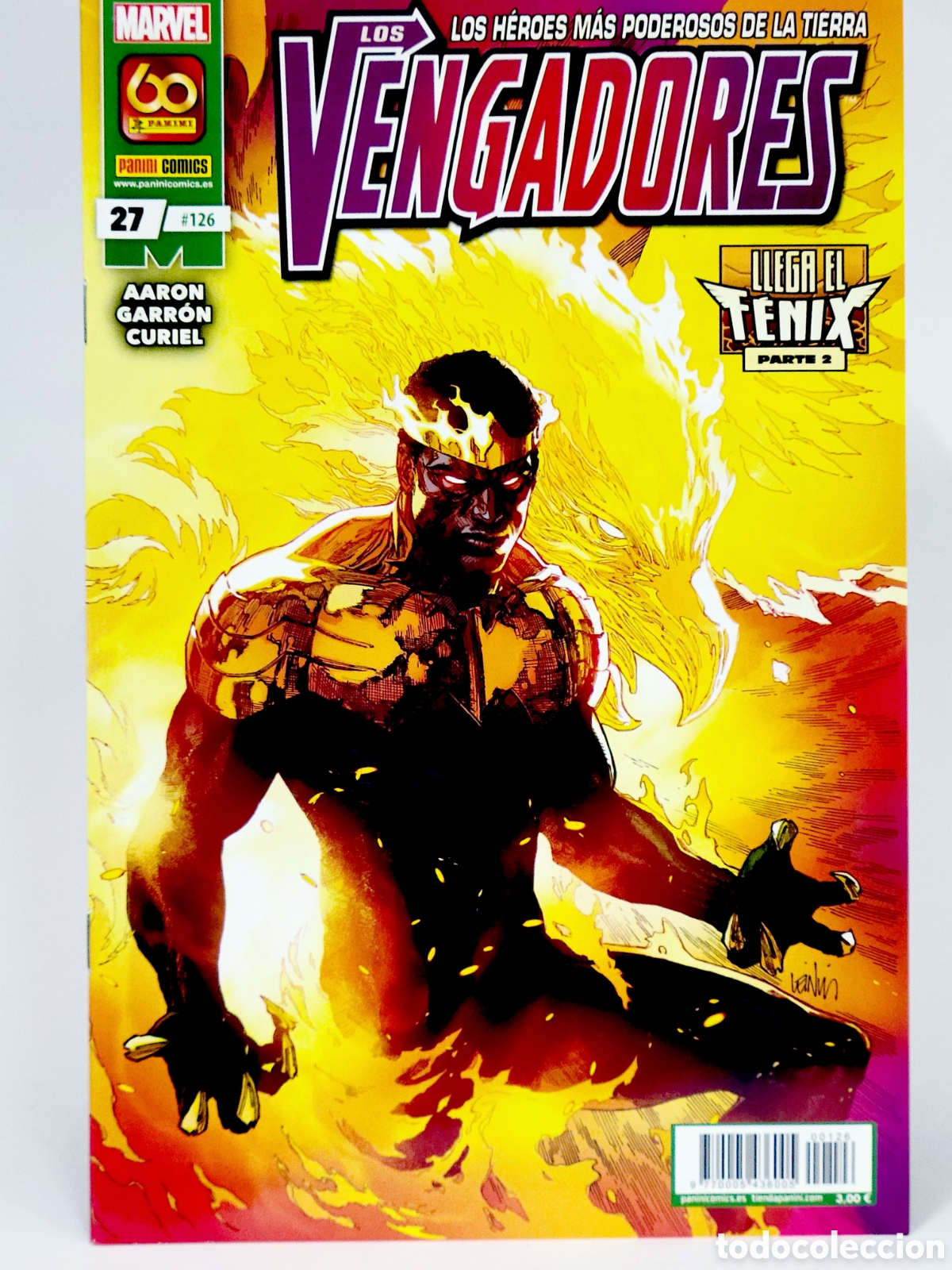 C&oacute;mics: C&Oacute;MIC LOS VENGADORES 126 LLEGA EL FENIX PARTE 2 PANINI MARVEL GRAPA DE KIOSCO