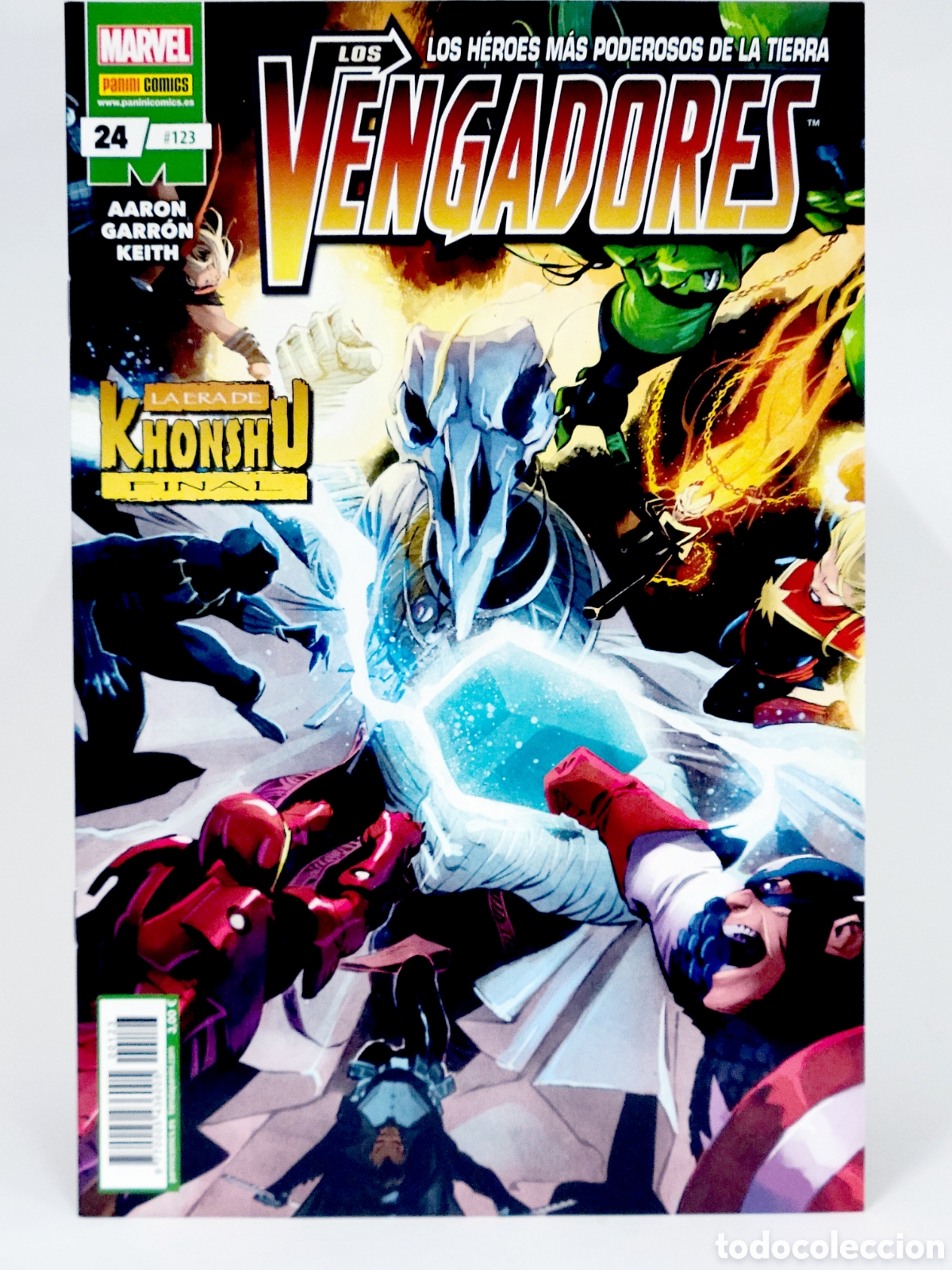 C&oacute;mics: C&Oacute;MIC LOS VENGADORES 123 LA ERA DE KHONSHU PANINI MARVEL GRAPA DE KIOSCO