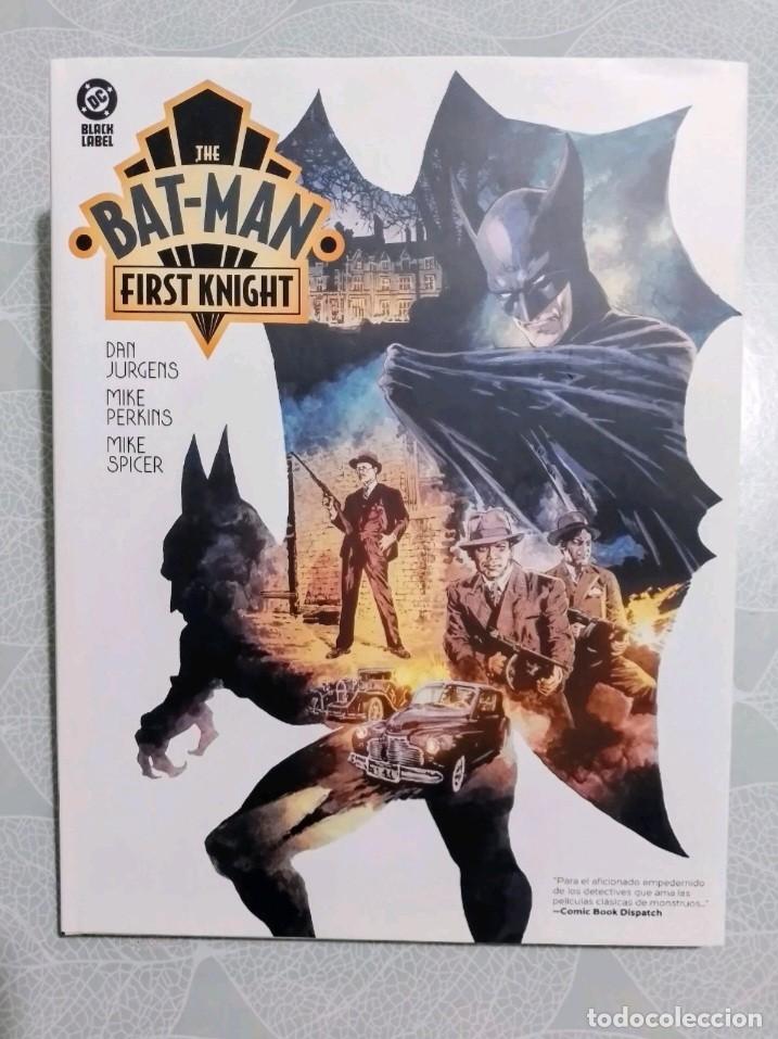 C&oacute;mics: The BatMan: First Knight, de Dan Jurgens, Perkins, Spicer - DC Black Label