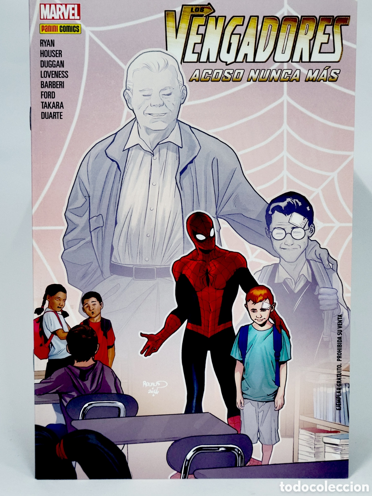 C&oacute;mics: C&Oacute;MIC LOS VENGADORES ACOSO NUNCA MAS PANINI MARVEL GRAPA DE KIOSCO