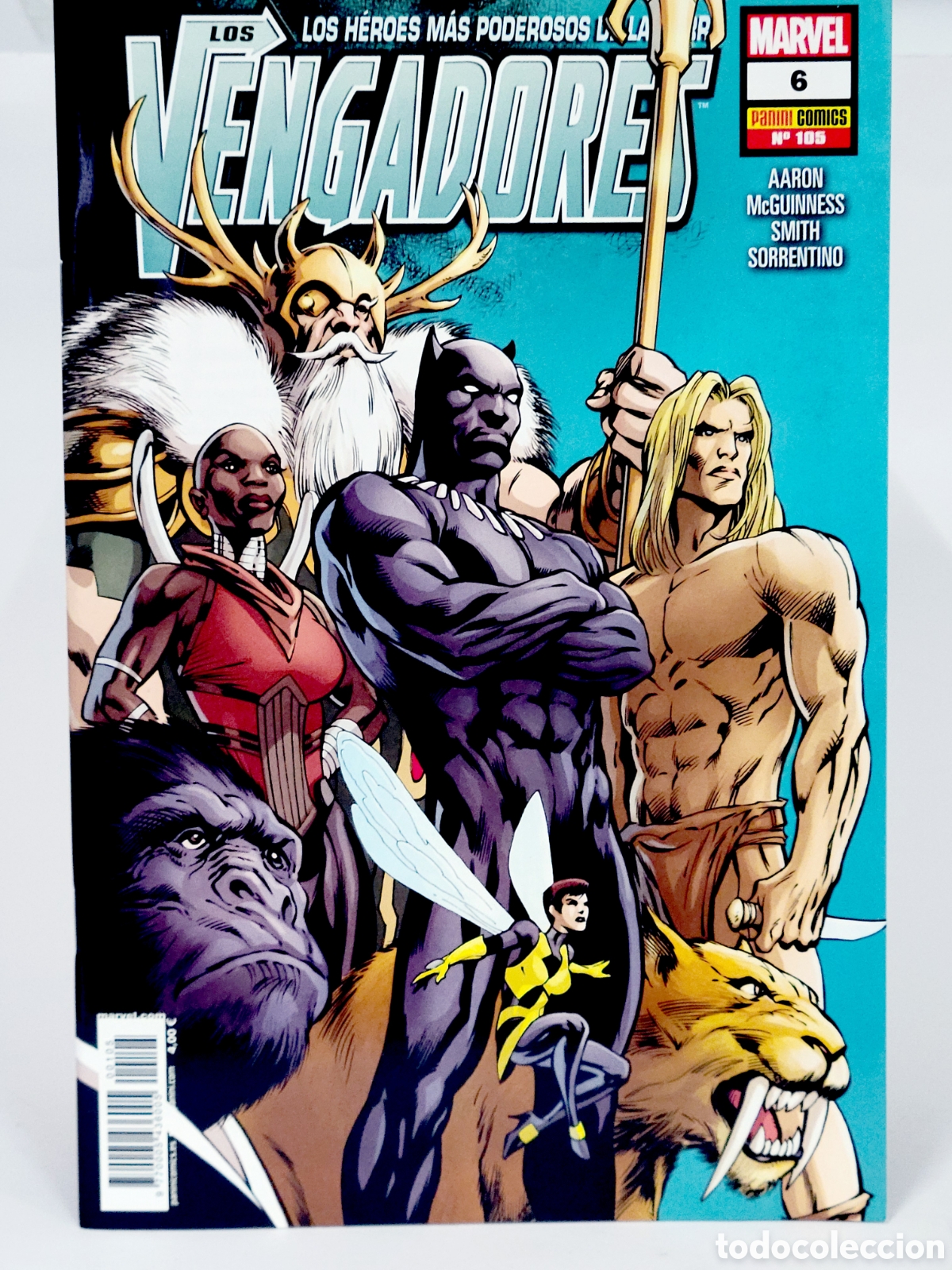 C&oacute;mics: C&Oacute;MIC LOS VENGADORES 105 PANINI MARVEL GRAPA DE KIOSCO - Foto 1