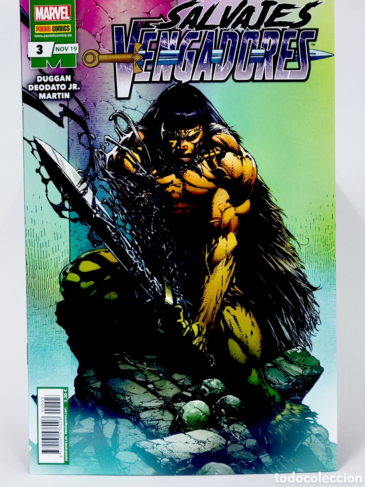 C&oacute;mics: C&Oacute;MIC SALVAJES VENGADORES 3 NOVIEMBRE 2019 PANINI MARVEL GRAPA DE KIOSCO