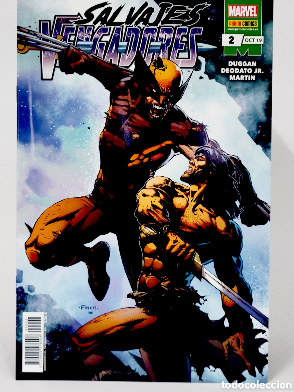 C&oacute;mics: C&Oacute;MIC SALVAJES VENGADORES 2 OCTUBRE 2019 PANINI MARVEL GRAPA DE KIOSCO