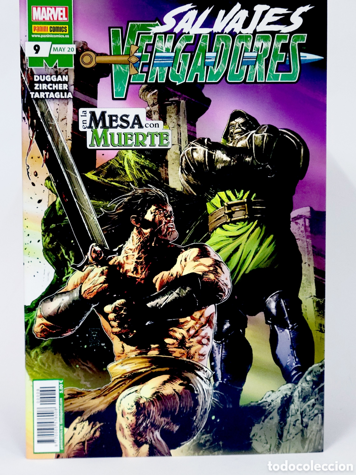 C&oacute;mics: C&Oacute;MIC SALVAJES VENGADORES 9 MAYO 2020 PANINI MARVEL GRAPA DE KIOSCO