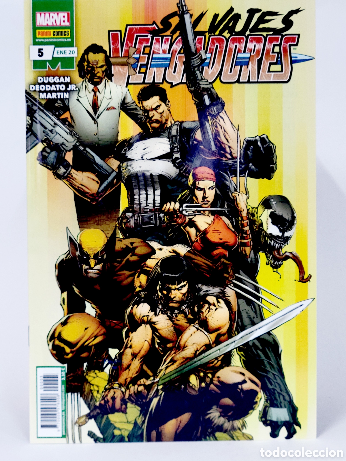 C&oacute;mics: C&Oacute;MIC SALVAJES VENGADORES 5 ENERO 2020 PANINI MARVEL GRAPA DE KIOSCO