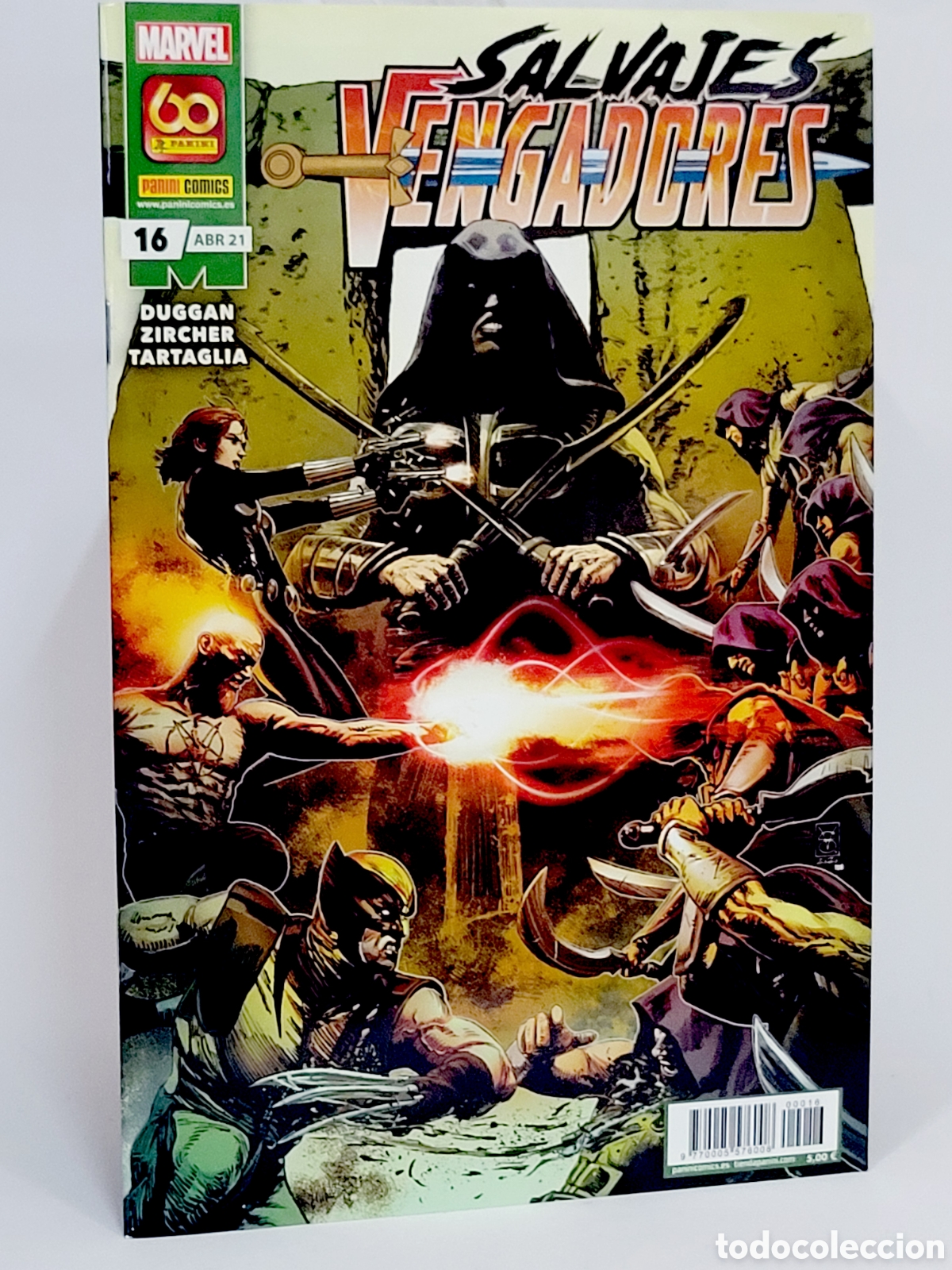 C&oacute;mics: C&Oacute;MIC SALVAJES VENGADORES 16 ABRIL 2021 PANINI MARVEL GRAPA DE KIOSCO