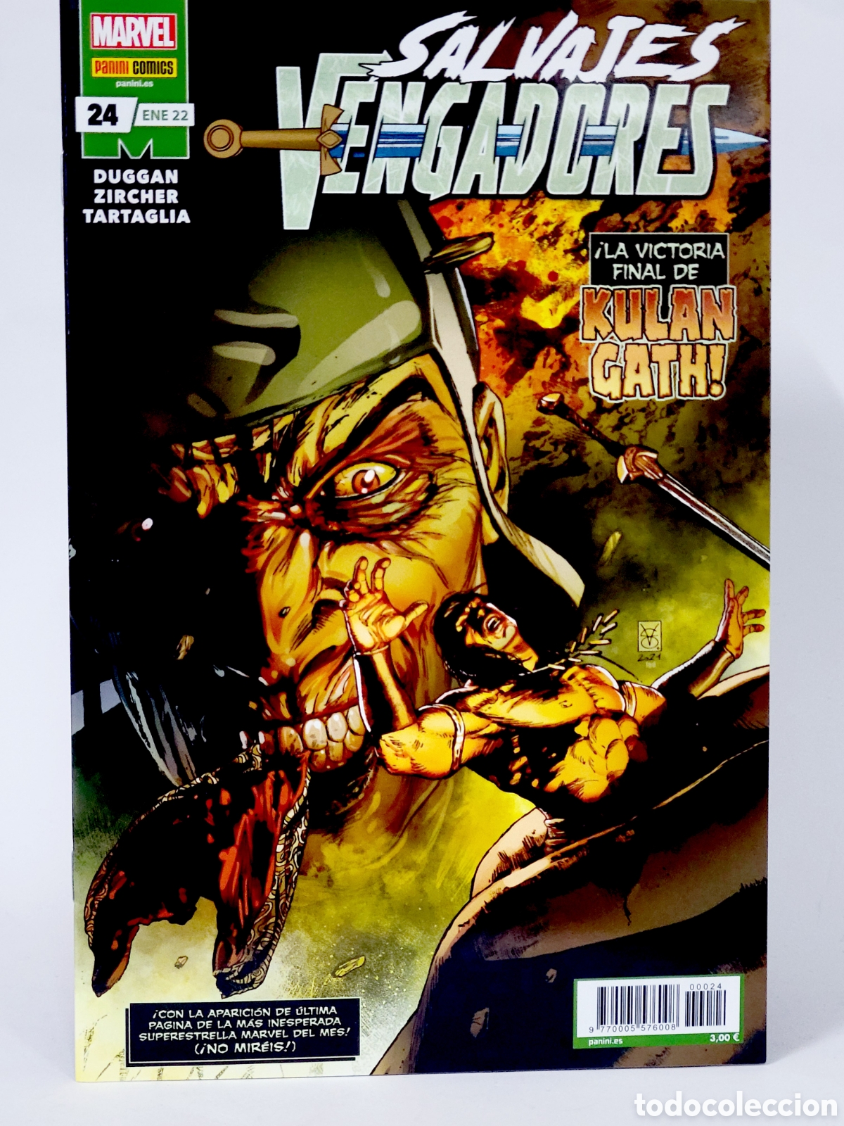 C&oacute;mics: C&Oacute;MIC SALVAJES VENGADORES 24 ENERO 2022 PANINI MARVEL GRAPA DE KIOSCO