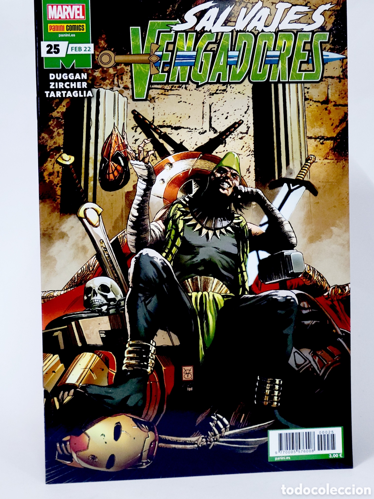C&oacute;mics: C&Oacute;MIC SALVAJES VENGADORES 25 FEBRERO 2022 PANINI MARVEL GRAPA DE KIOSCO