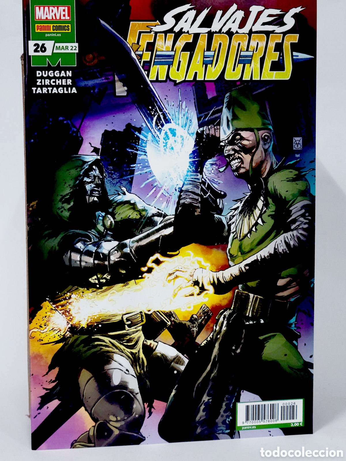 C&oacute;mics: C&Oacute;MIC SALVAJES VENGADORES 26 MARZO 2022 PANINI MARVEL GRAPA DE KIOSCO