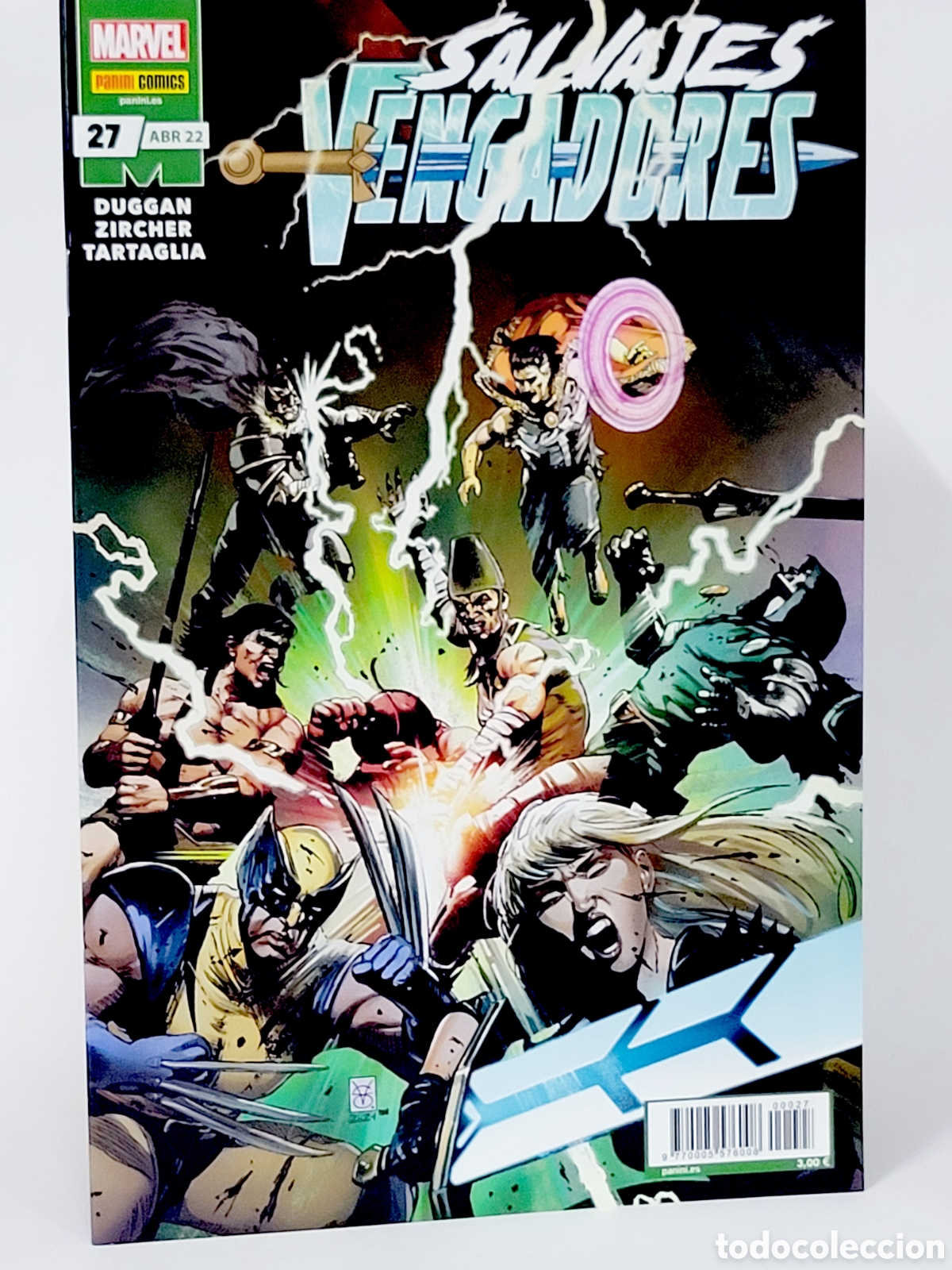C&oacute;mics: C&Oacute;MIC SALVAJES VENGADORES 27 ABRIL 2022 PANINI MARVEL GRAPA DE KIOSCO