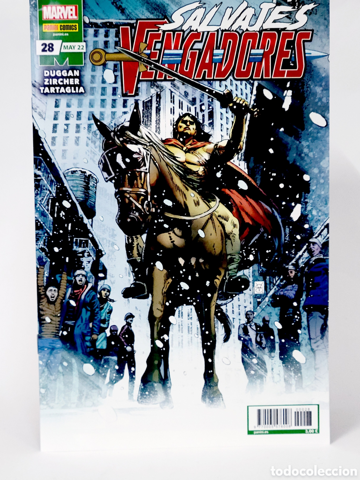 C&oacute;mics: C&Oacute;MIC SALVAJES VENGADORES 28 MAYO 2022 PANINI MARVEL GRAPA DE KIOSCO