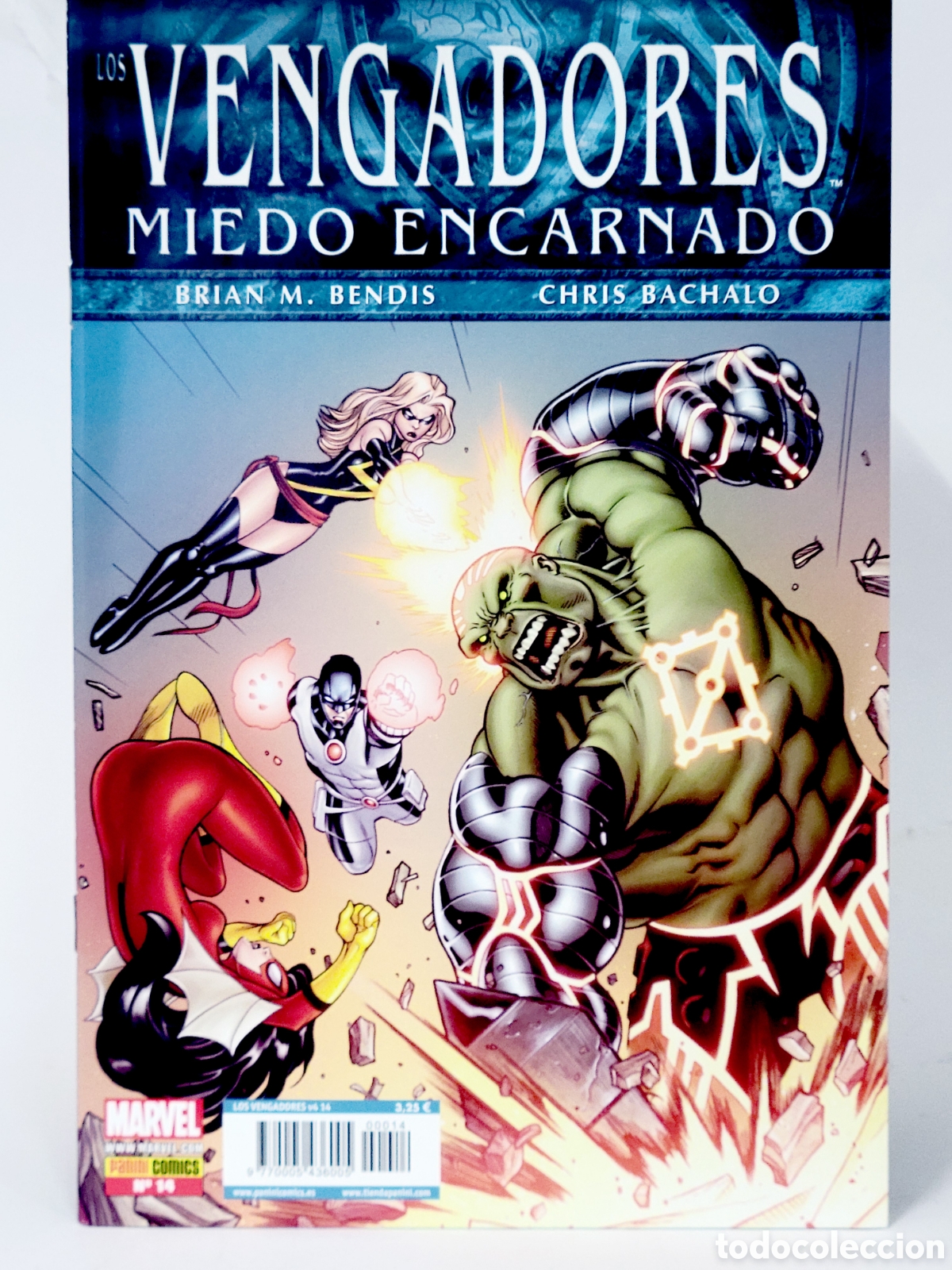 C&oacute;mics: C&Oacute;MIC LOS VENGADORES 14 MIEDO ENCARNADO PANINI MARVEL GRAPA DE KIOSCO