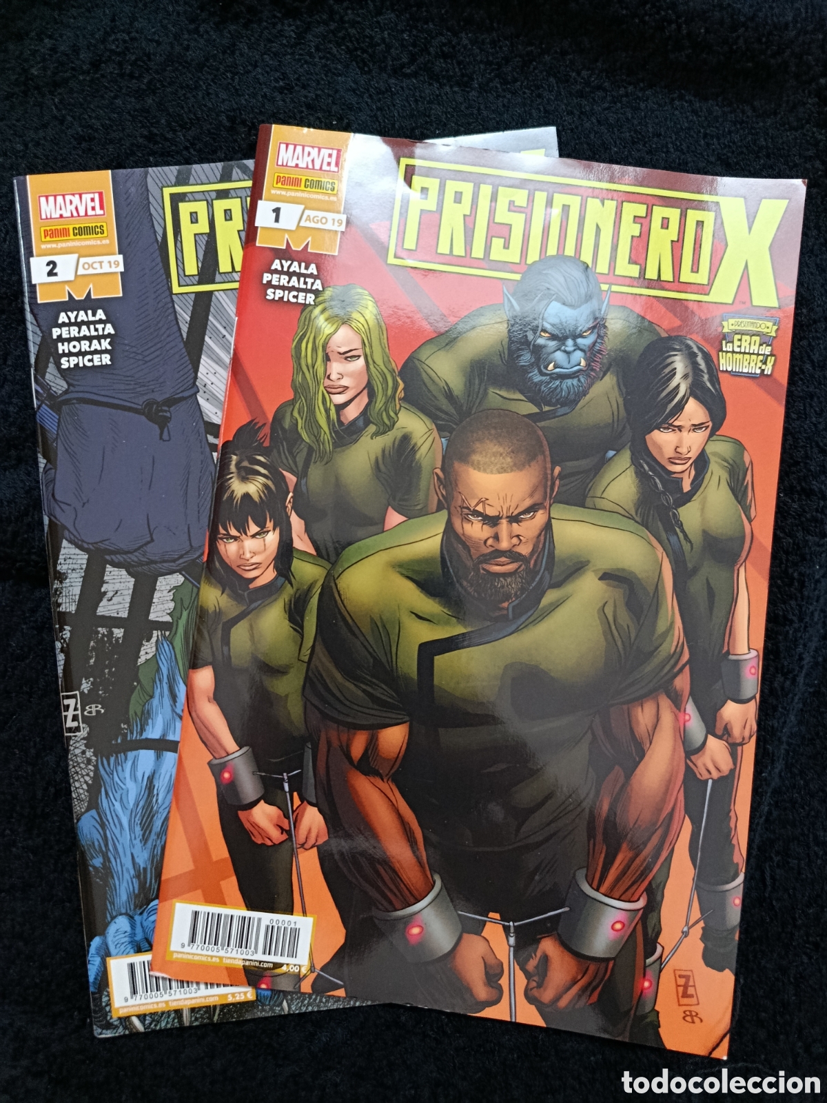 Comics : Prisionero X n&uacute;mero 1y2