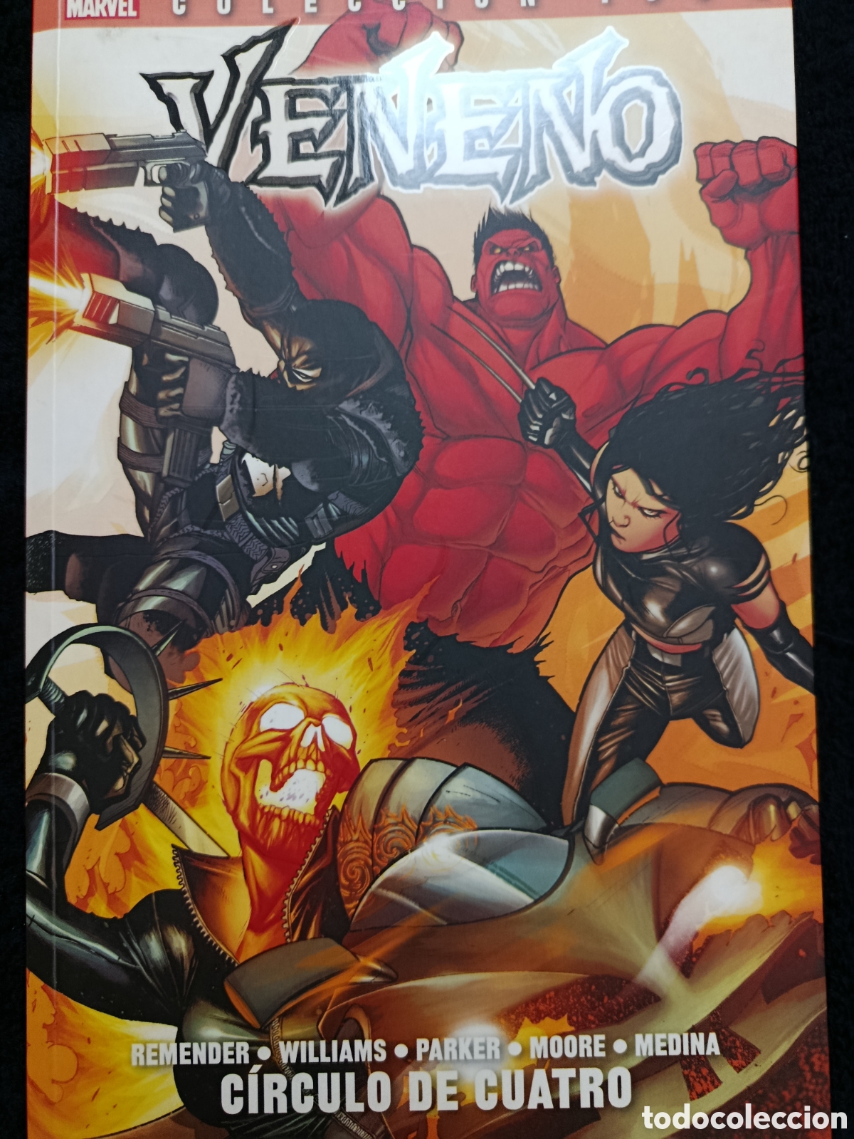 C&oacute;mics: Veneno 100% Marvel,circulo de cuatro