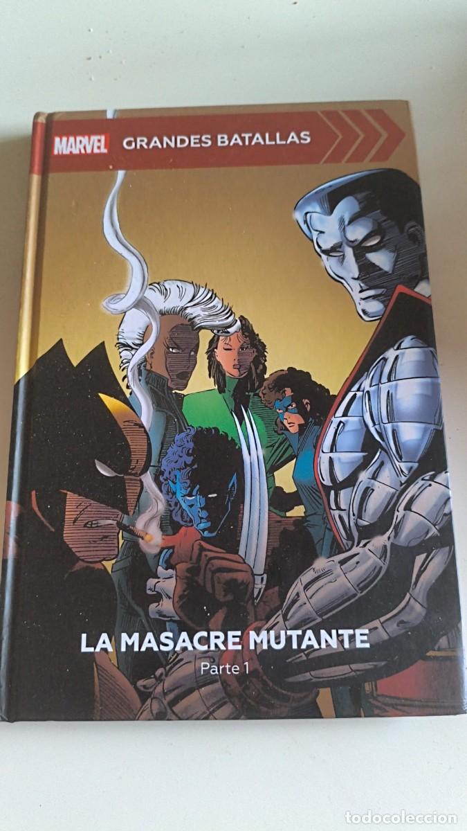 C&oacute;mics: Marvel grandes Batallas La masacre mutante 1 Panini Salvat Claremont Romita Jr Simonson Blevins