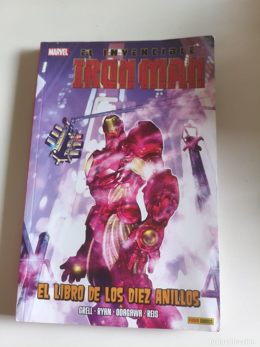 C&oacute;mics: El Invencible Iron Man. El Libro de los Diez Anillos Panini