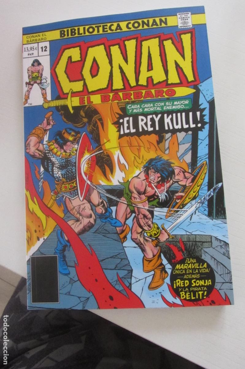 C&oacute;mics: BIBLIOTECA CONAN EL BARBARO N&ordm; 12 : EL REY KULL / MARVEL PANINI arx238