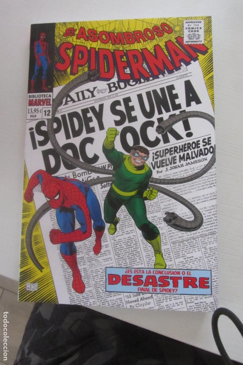 C&oacute;mics: BIBLIOTECA MARVEL 84. EL ASOMBROSO SPIDERMAN 12 PANINI arx238