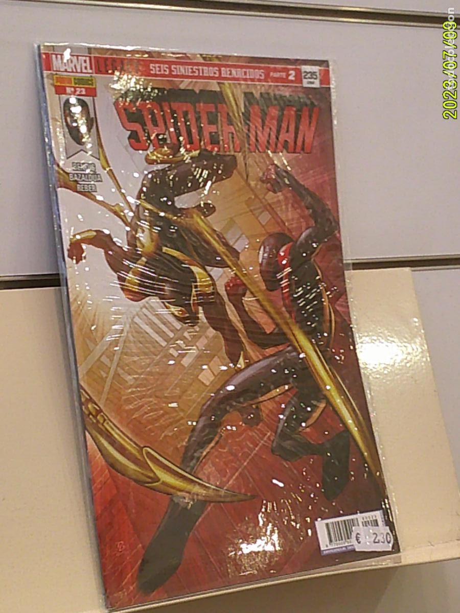 C&oacute;mics: SPIDER-MAN N&ordm; 23 SEIS SINIESTROS RENACIDOS PARTE 2 BENDIS MARVEL - PANINI