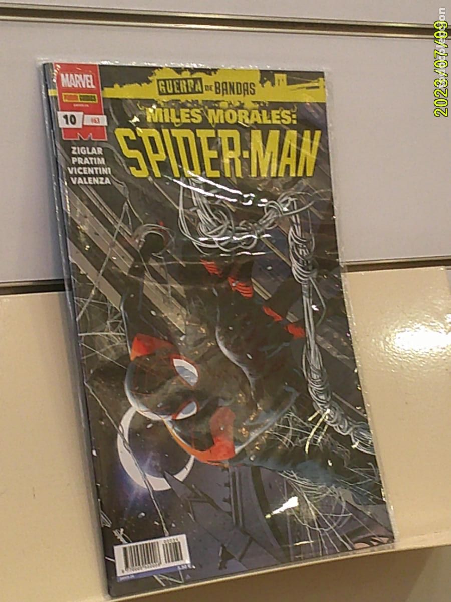 C&oacute;mics: MILES MORALES: SPIDER-MAN N&ordm; 10-63 GUERRA DE BANDAS MARVEL - PANINI
