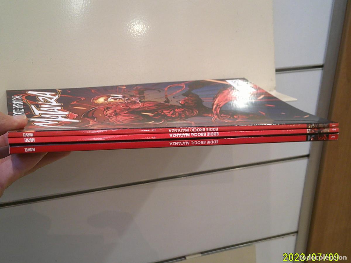 C&oacute;mics: EDDIE BROCK MATANZA COMPLETA 3 TOMOS MARVEL - PANINI - Foto 2