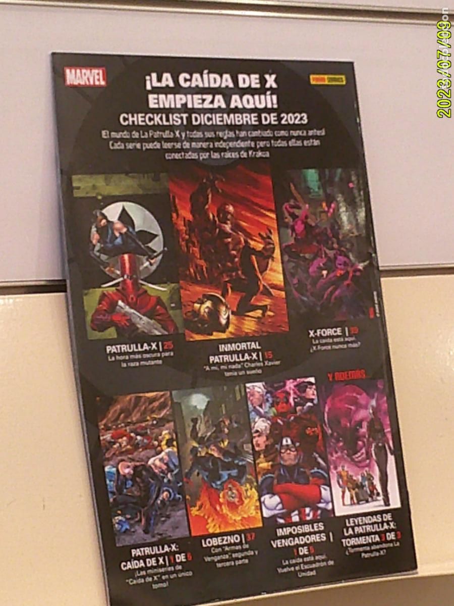C&oacute;mics: X-FORCE N&ordm; 39-45 CAIDA DE X MARVEL - PANINI - Foto 2