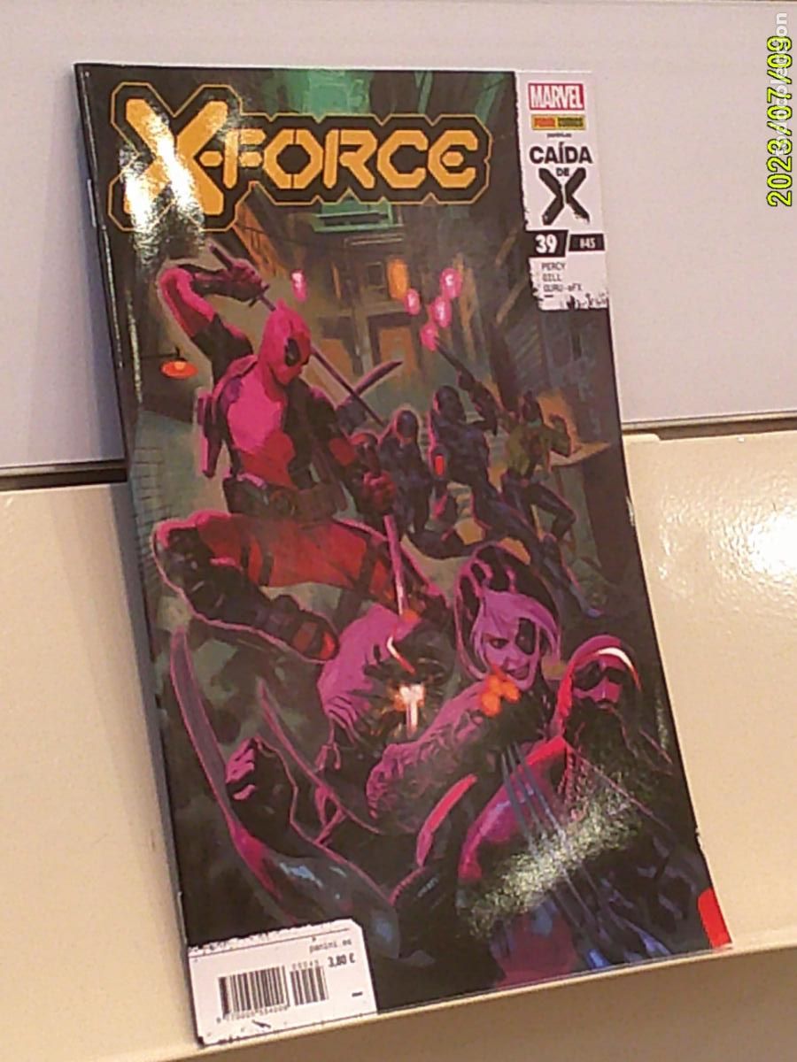 C&oacute;mics: X-FORCE N&ordm; 39-45 CAIDA DE X MARVEL - PANINI - Foto 1