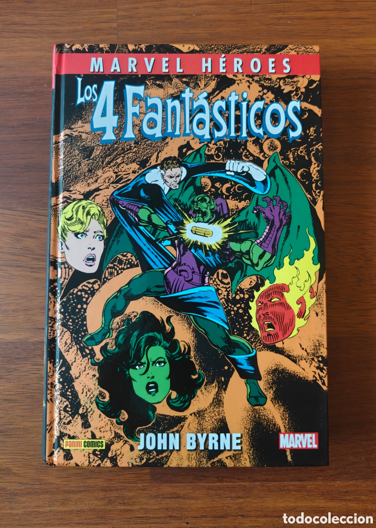 C&oacute;mics: Marvel H&eacute;roes Los 4 fant&aacute;sticos. John Byrne. Tomo 4.