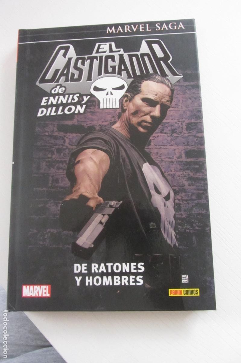 C&oacute;mics: MARVEL SAGA 5 EL CASTIGADOR DE ENNIS Y DILLON DE RATONES Y HOMBRES PANINI arx261