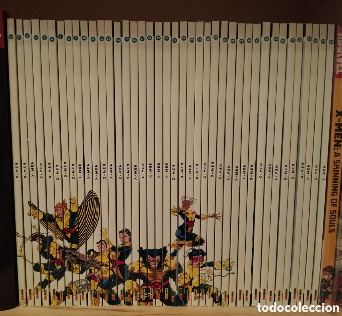 C&oacute;mics: 2&ordm; Segundo Coleccionable X-Men Patrulla-X Panini Colecci&oacute;n Completa 40 n&uacute;meros COMO NUEVOS