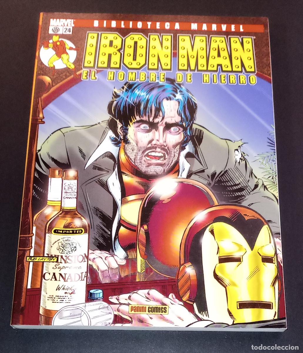 C&oacute;mics: IRON MAN N&ordm; 24 - BIBLIOTECA MARVEL - PANINI, 2003 - Foto 1