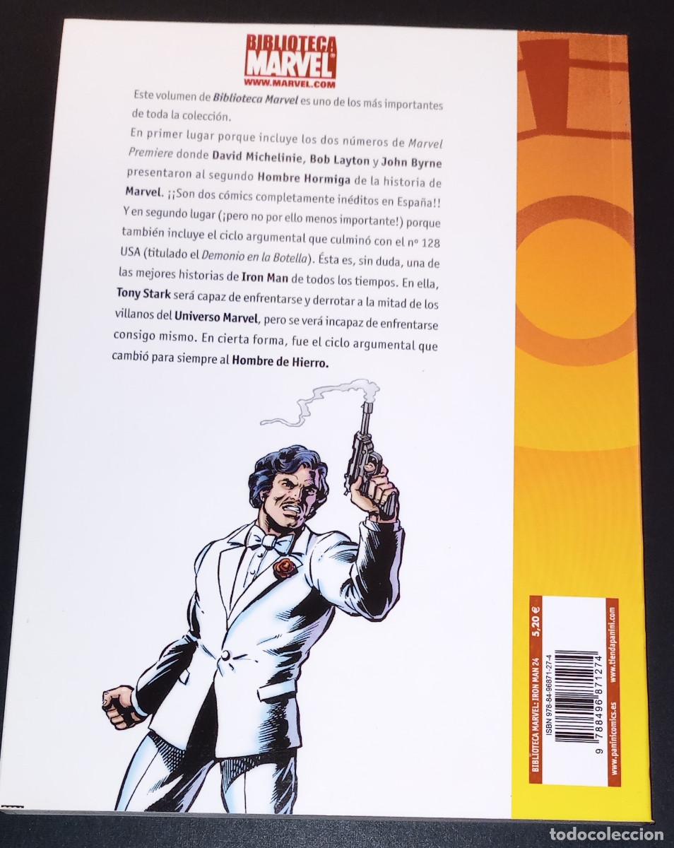 C&oacute;mics: IRON MAN N&ordm; 24 - BIBLIOTECA MARVEL - PANINI, 2003 - Foto 3