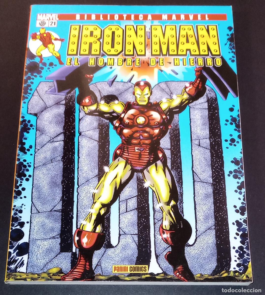 C&oacute;mics: IRON MAN N&ordm; 21 - BIBLIOTECA MARVEL - PANINI, 2003