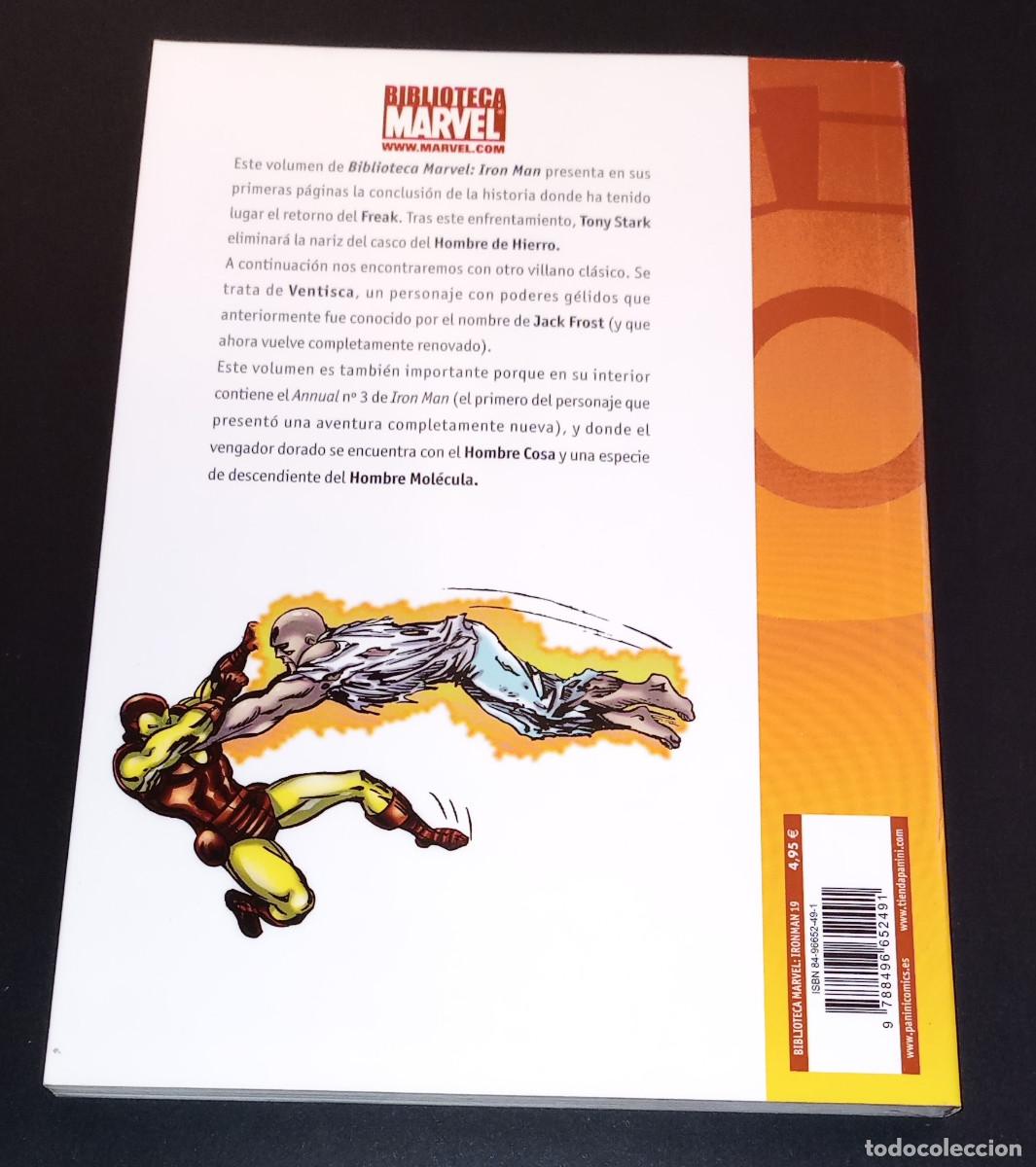 C&oacute;mics: IRON MAN N&ordm; 19 - BIBLIOTECA MARVEL - PANINI, 2003 - Foto 3