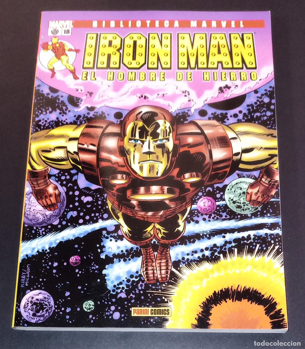 C&oacute;mics: IRON MAN N&ordm; 18 - BIBLIOTECA MARVEL - PANINI, 2003 - Foto 1