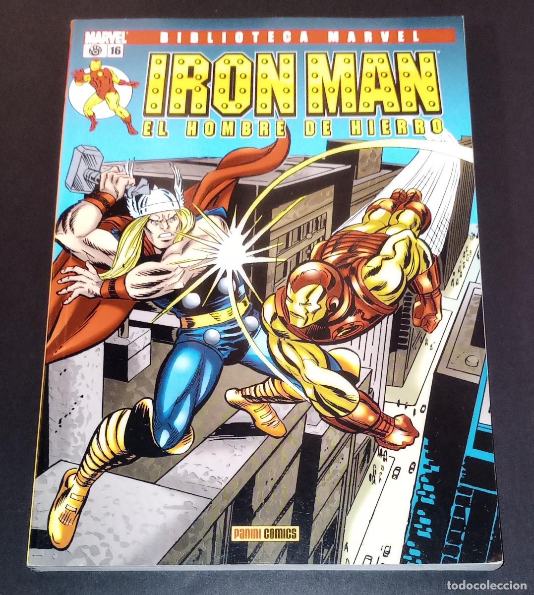 C&oacute;mics: IRON MAN N&ordm; 16 - BIBLIOTECA MARVEL - PANINI, 2003 - Foto 1